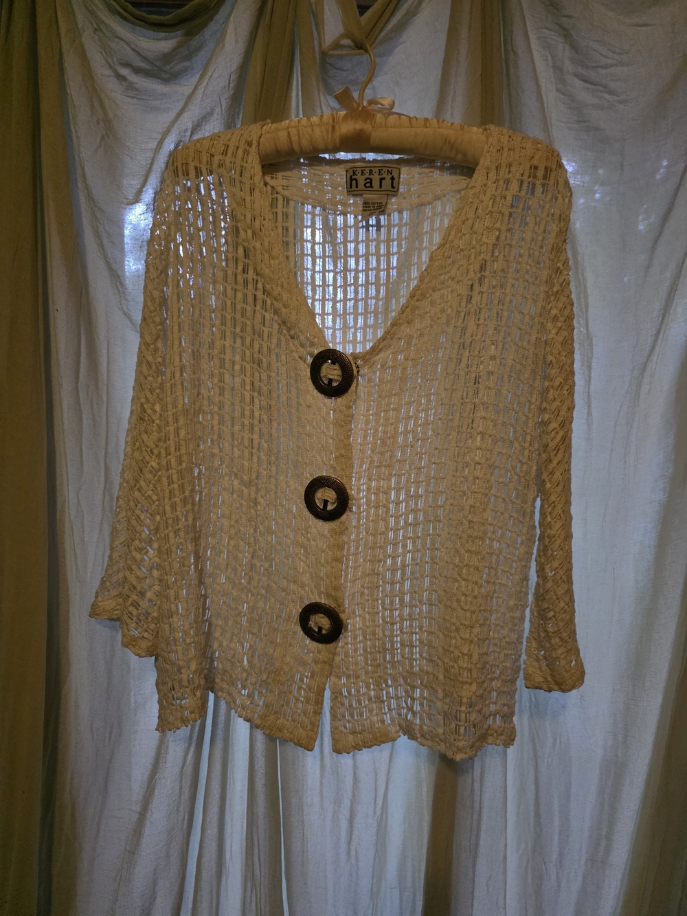 Bohemian Open Knit Cardigan